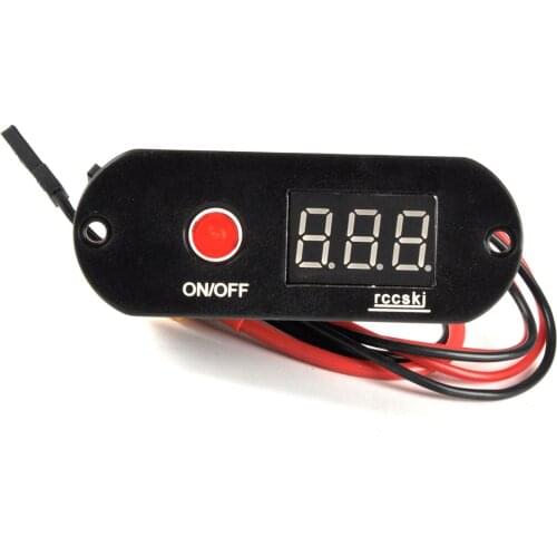 Rccskj 2in1 15A UBEC digital switch 6-13V 65mm*27mm*35mm 2109