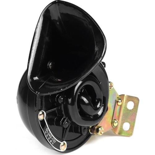 12V 24V Universal Air Horn Raging Sound Electric Snail Horn Car Styling Loud Bull Speaker Auto Vehicle Motorcycle Truck Boat