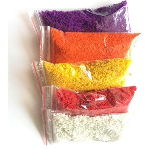 Pack Of 30g Building Railroad Mini Tree Model Leaves Foliage Powder Model For Train Railway Landscape DIY