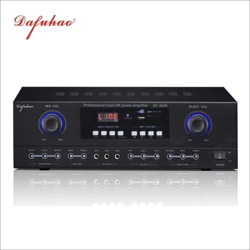 Professional home audio echo power karaoke amp amplifier 100w amply