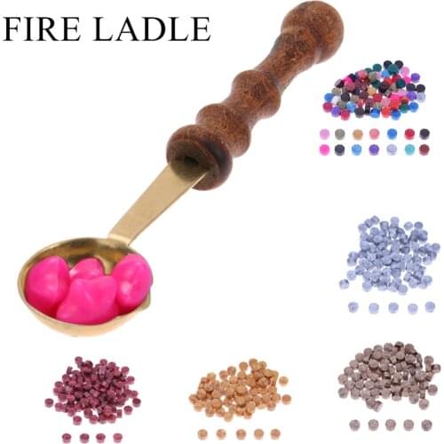 100pcs/lot Vintage Wax Seal Stamp Tablet Pill Beads for Envelope Wedding Wax Seal Ancient Sealing Wax with stamp