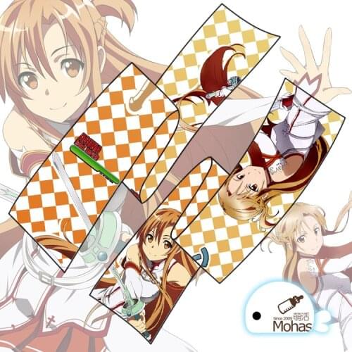 180*25CM Anime Scarf Sword Art Online SAO Yuuki Asuna Cool Soft Microfiber Winter Long Scarf