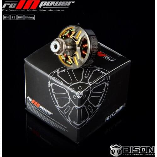 RCINPOWER BISON 22.5-7 2500KV 1800KV 4S/6S 5" Freestyle Motor for RC FPV Racing Freestyle Long Range 5inch 4S 6S Drones