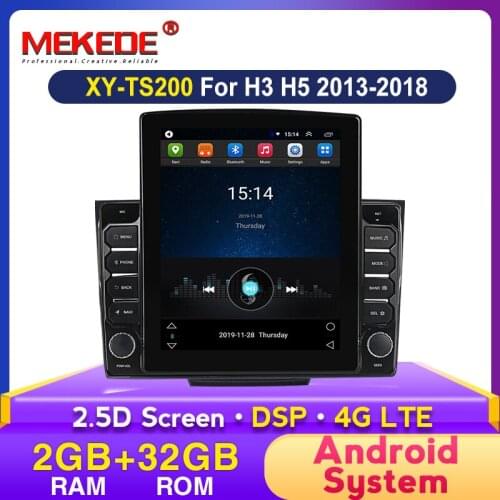 4G LET HD 1024x768 2.5D Tesla Screen DSP Car GPS Navigation Player Stereo for Harvard Hover Great Wall H5 H3 2013 WiFi FM 2 Din