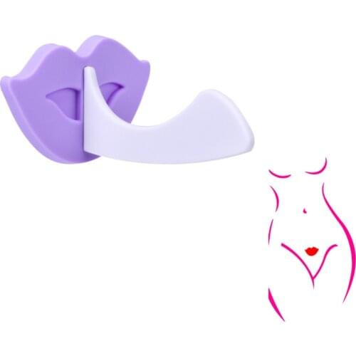 Bikini private parts pubic hair trimming hair removal shaving apparatus plastic template razor female adult products