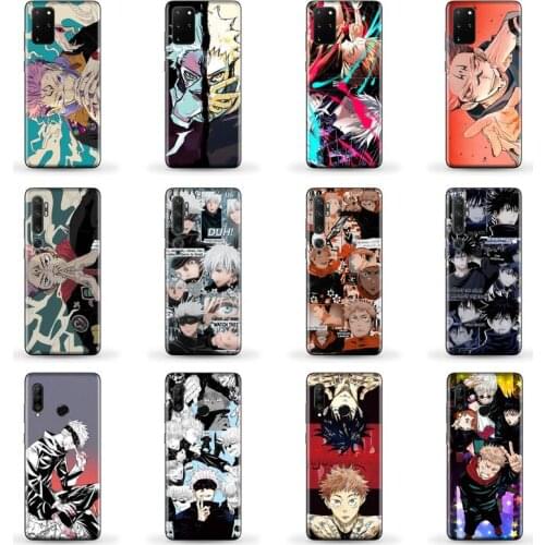Jujutsu kaisen Phone Case for SAMSUNG A51 52 50 71 31 21 S 21 ultra 20 fe plus XIAOMI redmi note 10 8 9 pro HUAWEI P 30 40 lite