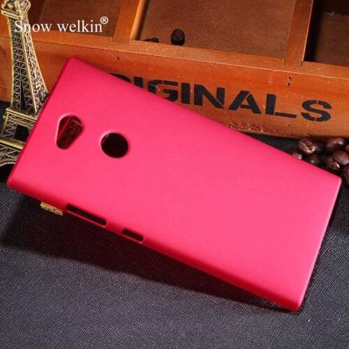 Snow Welkin For Sony L2 Luxury Rubberized Matte Plastic Hard Case Cover For Sony Xperia L2 H3311 H3321 SM32 5.5 Back Phone Cases