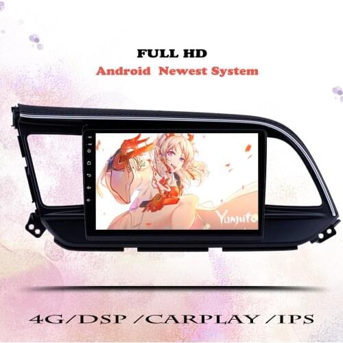 Head Unit For Hyundai Elantra 2018 2019 2020 Car Radio Multimedia Video Player Navigation GPS Android 10 No 2din 2 din dvd