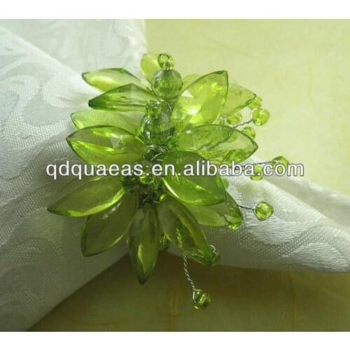 Acrylic napkin ring wholesale