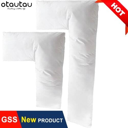 White L U Leg Pillow Case Bed Body Back Backrest Side Sleep Pillowcase Inner Cover Cushion Girlfriend Boyfriend Anime Dakimakura