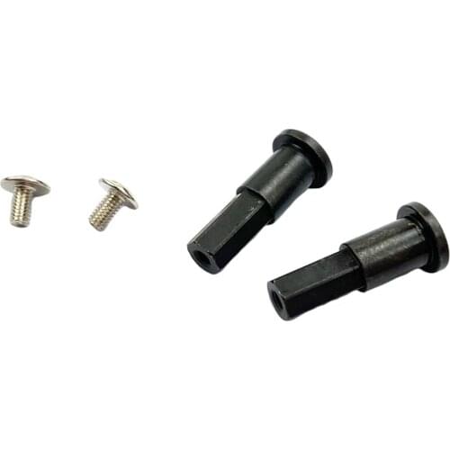 Remote Control Car Front Axle Metal Combiner Wheel Hub Hex Adapter for WPL D12 1/10 RC Car Upgrade Parts