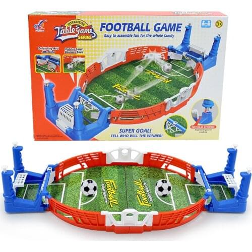 Mini Football Board Table Top Football Board Match Family Game Kit Indoor Desktop Soccer Toys for Children Early Learning