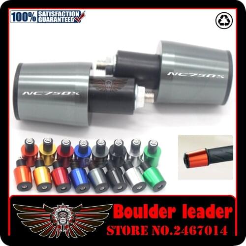 Motorcycle Accessories 7/8'' 22MM Handlebar Grips Handle Bar Cap End Plugs For HONDA NC 750 X NC750X NC 750X 2016