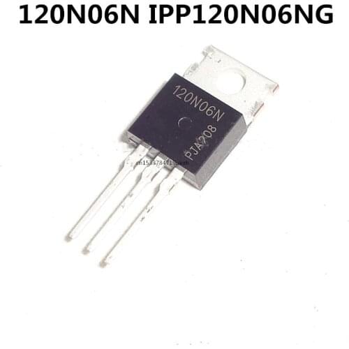 Original 5pcs/ 120N06N IPP120N06NG TO-220 60V 75A