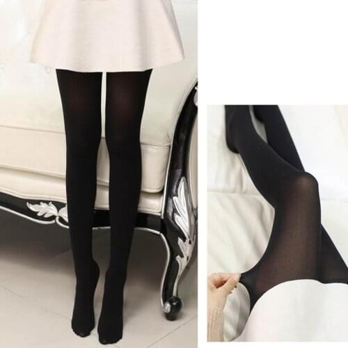 Sexy Women Stockings Warm Fleece Pantyhose Thicken Warm High Elasticity Slim Stretchy Winter Outdoor Tights Ropa Mujer