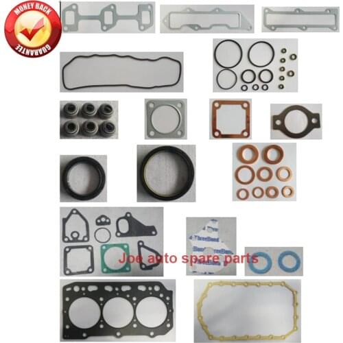 Engine Full gasket set kit for Yanmar engine : 3D84 3D84-2 3TNE84 for Komatsu Excavator