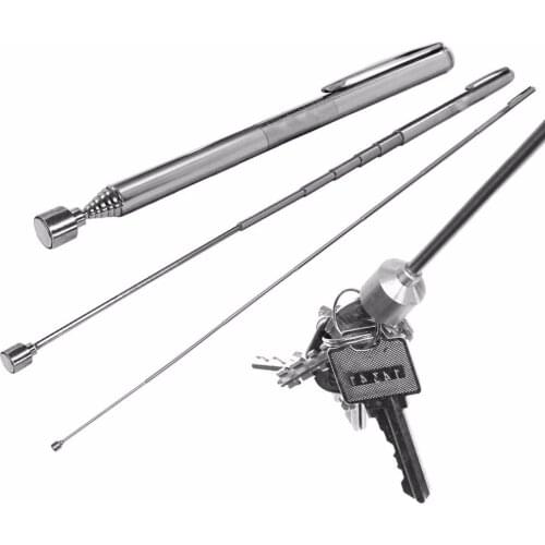Portable Size Handheld Outdoor Keys Picker Magnetic Magnet Tool Lightweight Extendable Pick Up Nuts Bolts Tools