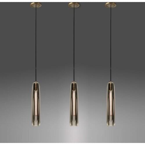 Post modern creative living room dining room bar coffee shop bedside bedroom lighting luxury crystal pendant lights