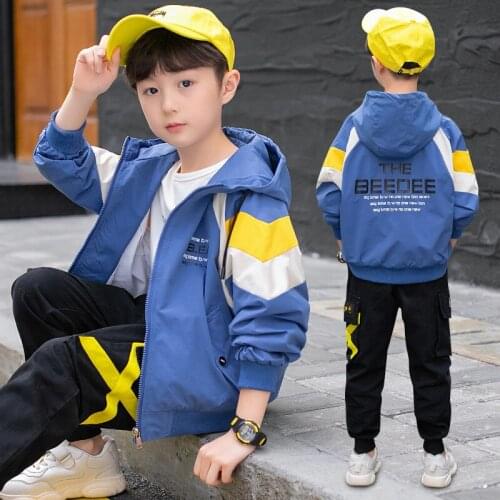 Lasted Spring Autumn Girls Clothing Suits Coat +Pants 2pcs/Set Pullover Kids Teenager Outwear Sport Beach School High Quality