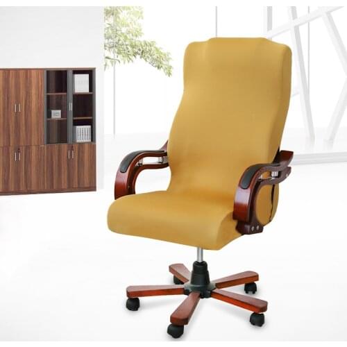 S/M/L Stretch Office Chair Cover Seat Cover for Computer Chair Slipcover for Armchair Cover Elastic Chair Cover Housse de Chaise
