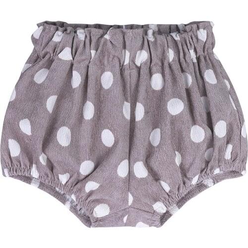 Baby Girl Shorts Summer Cotton Middle-Waist Cool Bread Pants Multi-Color Striped Beach Short Pants