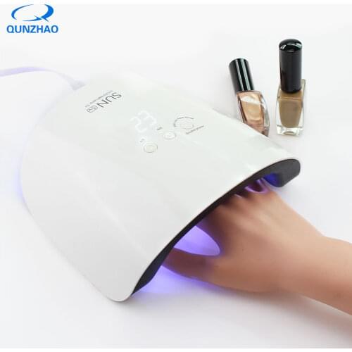 SUN5V 24W UV LED Nail Lamp 12 LEDs Nail Dryer With Smart Sensor Timer Button For Drying All Gel Nail Art Tool Manicure Machine