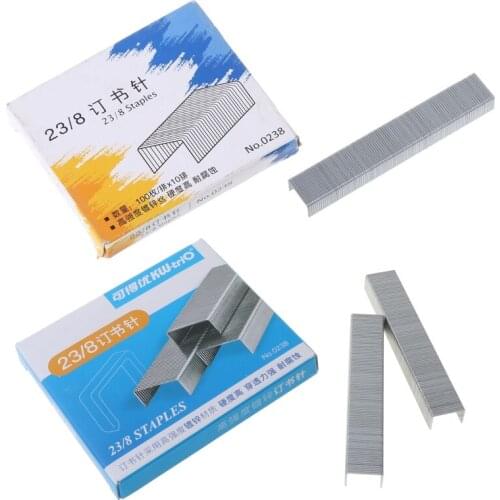 1000Pcs/Box Heavy Duty 23/8 Metal Staples for stapler Office School Supplies Stationery