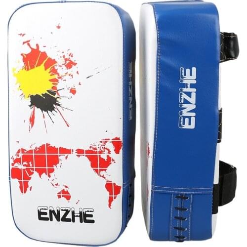 Fitness Taekwondo MMA Boxing Pad Kicking Punching Pad PU Leather Training Gear Sanda Fighting Muay Thai Foot Target