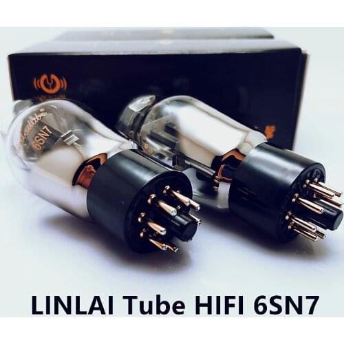 HIFI 6SN7 LINLAI Vacuum Tube Replace 6H8C/6N8P/CV181/5692 Factory Test and match