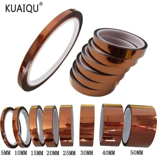 High Temperature Heat BGA Tape Thermal Insulation Tape Polyimide Adhesive Insulating adhesive Tape 3D printing Board protection