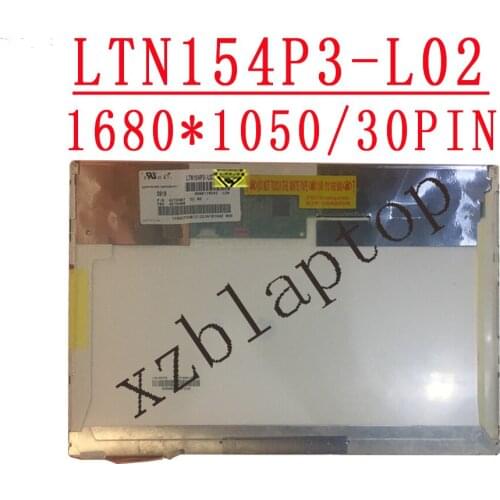 15.4inch 1680*1050 30PINS LTN154P3-L02 L04 L05 LCD Screen for LENOVO THINKPAD T500 R500 W500 Laptop