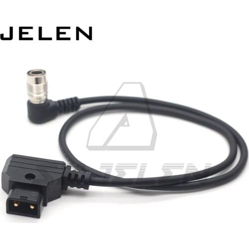 Sound Devices 688 633 Zoom F8 Power Cable elbow for DTAP to Hirose 4 pin Right angle