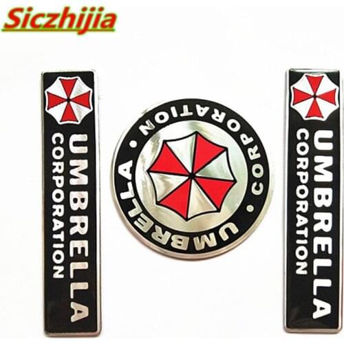 3D car biohazard umbrella sticker for Lexus ES250 RX350 330 ES240 GS460 CT200H CT DS LX LS IS ES RX GS GX-Series