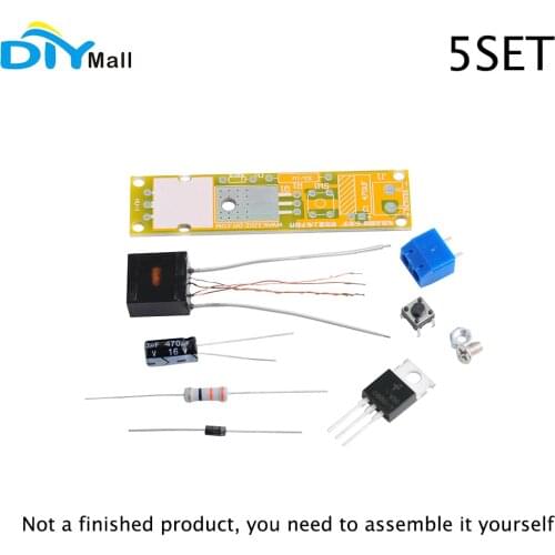 5SET High Voltage Pressure Igniter Module DIY Kit Arc Ignition Generator DC 3-5V for DIY Electronic Production Suite