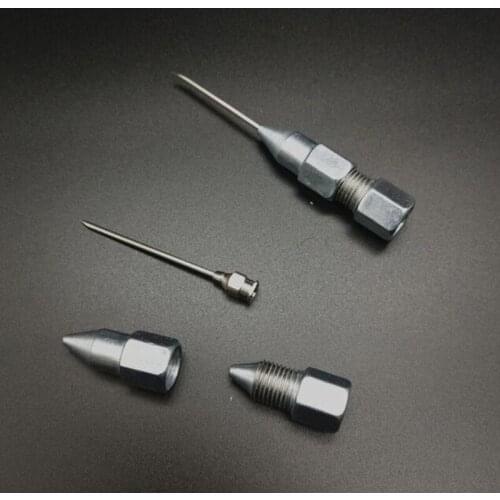 Nozzle Adaptor Accessories Needle Nose Grease Gun Dispenser Bearings Removable