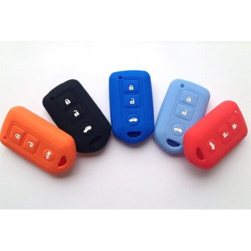 Car Key Case Cover Remote Key Fob For Toyota Prado 150 2019 YARIS E'Z Vios FS 2/3 Buttons Key Peotection Shell Car Accessories