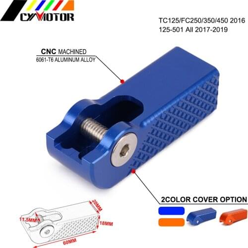 CNC Motorcycle Cluth Fluid Reservoir Cap Cover For HUSQVARNA TC125 FC250 FC350 FC450 TC FC 125 250 350 450 2016 16