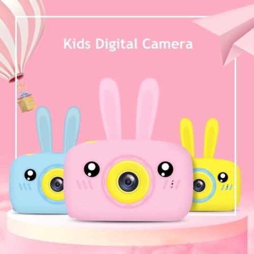Children Digital Camera 2" HD Cartoon Kids Video Camera Mini Cam Toy Birthday Gift Children Educational Toys Camera for Girl Boy