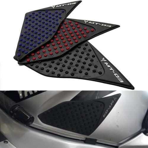 For Yamaha MT-03 2016-2018 Motorcycle Anti slip Tank Pad Protector Sticker 3M Side Gas Knee Grip Traction Pads