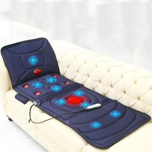 Body Massager Far Infrared Massage Pads Fatigue Vibration Mattress Cushion Health Care Equipment Body Massager