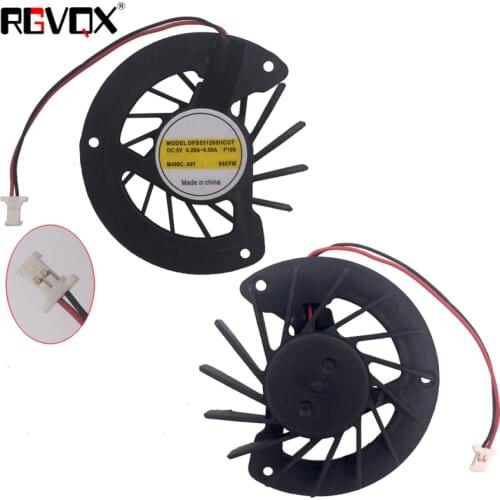 New Laptop Cooling Fan for HP DV4-1000 CQ40 CQ45 For AMD 2pin PN: AD5005HX-RC1 KSB0505HB AB7205HX-GC1 CPU Cooler Radiator