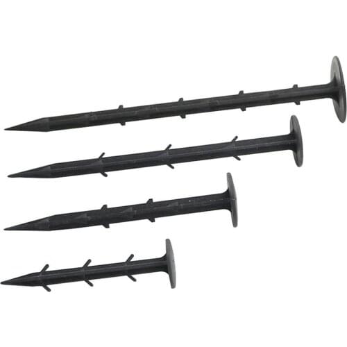 Garden Ground Nail Plastic Stakes Mulch Fixed Tools Greenhouse Film Ground Cloth Sunshade Fly Net Pest Control Film Fixed Stakes