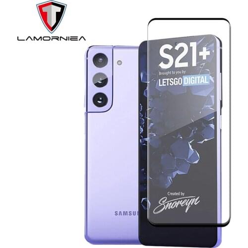 Full Glue 3D Tempered Glass For Samsung Galaxy S21 Ultra 5G Screen Protector S20 + 5G Protective Film For Samsung S21 Plus 5G