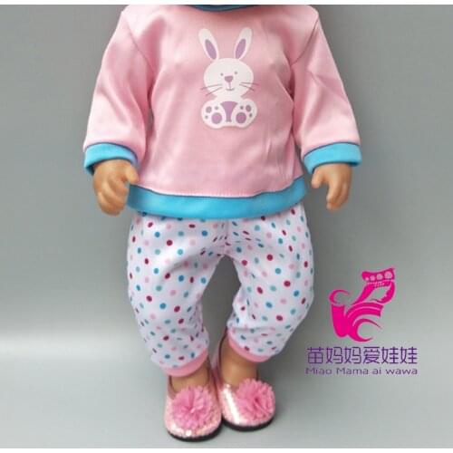 18 inch baby dolls pink clothes pants flowerheadband for 18" baby dolls clothes baby girl new year gifts