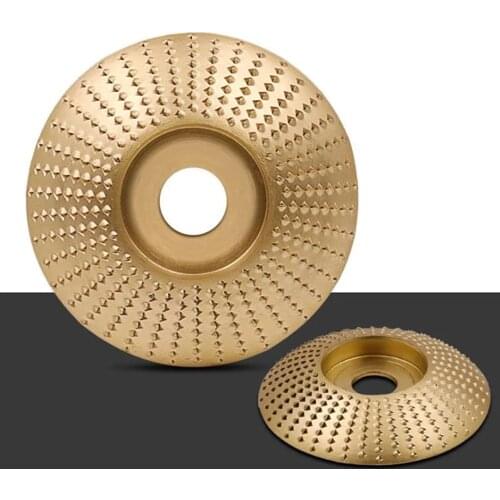 Wood Grinding Wheel Rotary Disc Sanding Tool Abrasive Disc Carving Tool for Angle Grinder 16mm Bore High Quality Accessories