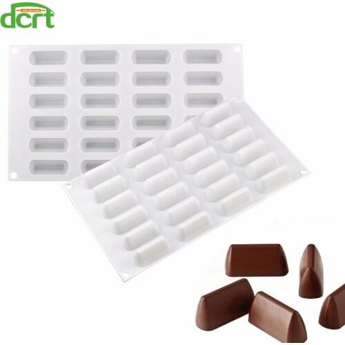 24 Cavity Mountain Peaks Shaped Silicone Cake Mold Chocolate Mold DIY Mousse Dessert Baking Tools Kitchen Accessories