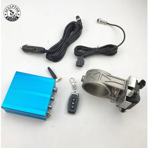 Car smart exhaust pipe modified sports car sound valve controller stainless steel universal inner diameter 51mm 63mm70mm76mm