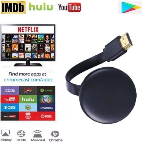 WiFi Display HD Screen Mirroring Dongle Receiver For Google 2 3 6 Chrome Crome Cast Cromecast 2 TV Stick Video