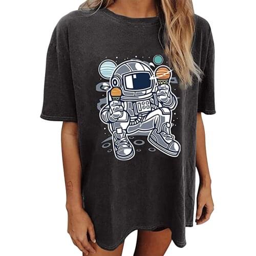 Women Casual O-neck Tshirt Fashion Printing Short Sleeves Tshirt Loose Summer T-shirt Tops Camiseta Mujer Verano #PY