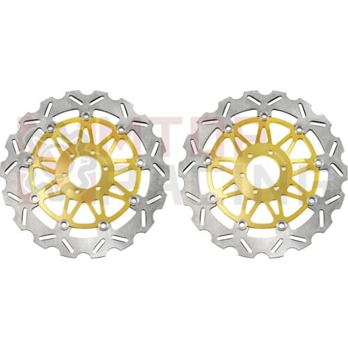 1 Pair Front Brake Disc for Yamaha FZR750 Genesis 1987 YZF750 R/SP (1993 1994 1995 96 97) FZR1000 Genesis 1987-1988 Brake Rotors